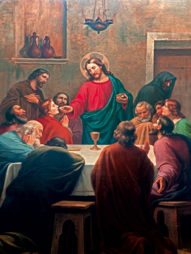 Plakat religijny  Ostatnia wieczerza W013