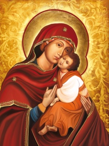 Plakat religijny Matka Boża Pięknej Miłości