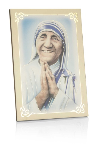Matka Teresa z Kalkuty - obrazek do postawienia