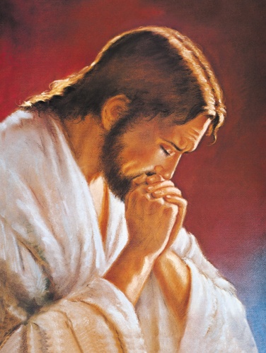 Plakat religijny wzór 052. Pan Jezus Modlący się.