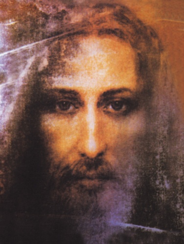 Plakat Religijny wzór 136. Oblicze z całunu